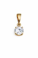 Charm Idee Preziose dal 1987 Woman in Yellow Gold Zircone IP.CHK18G/206